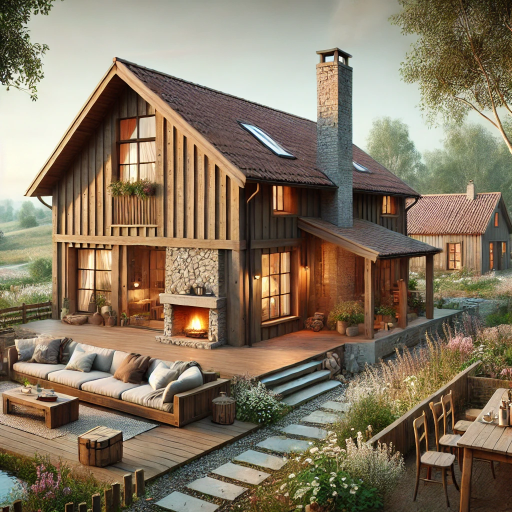 Desain Rumah Pedesaan