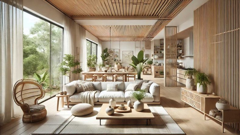 Membuat Ruang Kerja di Rumah Bergaya Japandi dengan Pencahayaan Alami